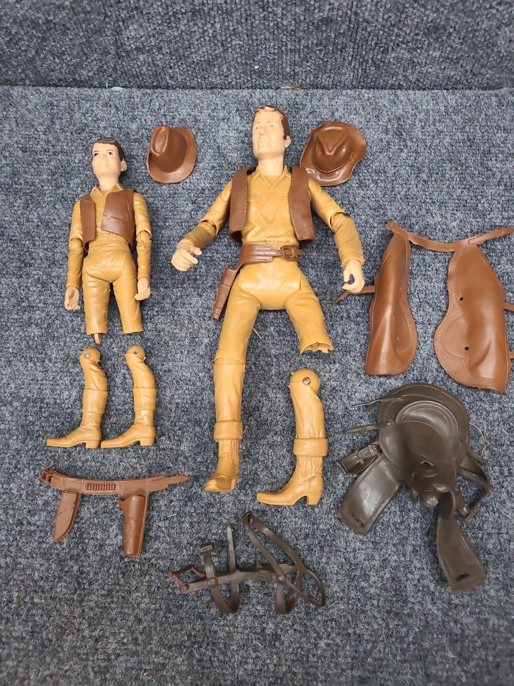 Marx Best Of The West Johnny  West Jay West Figure Repair/Parts W/ Accessories